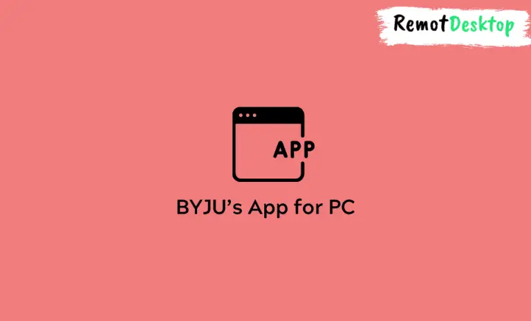 BYJU’s App for PC